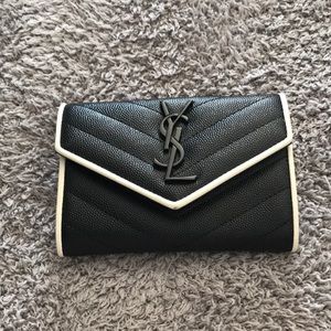 Small monogram YSL AUTHENTIC wallet
